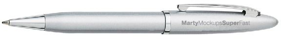Promotional Pen Logo Mockup